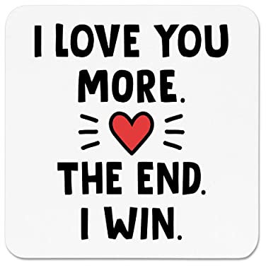 I Love You More The End I Win Fridge Magnet