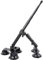 PellKing Suction Car Mount for Insta360 x5,x4, x3, x2, x,One RS,R Compatible with GoPro Max Camera 5 in 1 Suction Mount Kit for Action Cameras (Includes 44.9-inch Selfie Stick)