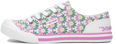 Rocket Dog Jazzin Preston Womens Multi Canvas - Size 7 UK - Multicolour