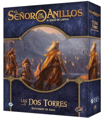 El Señor de los Anillos: El Juego de Cartas - Las Dos Torres Expansión de Saga en Español