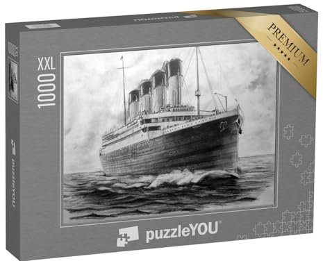 Puzzle 1000 Teile XXL „Bild eines Titanic-Bleistifts“ – aus der Puzzle-Kollektion Kunst & Fantasy