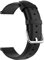 Bracelet en Cuir pour Amazfit GTR 4 Bracelet, 22mm Bracelet de Remplacement en Cuir Véritable Bande pour Femme Homme (Noir)