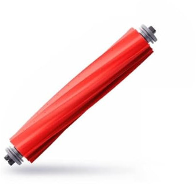 roborock Brosse Principale en Caoutchouc pour Aspirateur Robot roborock Qrevo S/Qrevo Pro/Qrevo MaxV/Qrevo Plus/Qrevo/Q7 Max+/Q7 Max/Q7/S7 Pro Ultra/S7 Max Ultra, Rouge 1 Pièce
