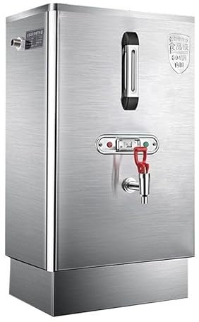 40L Commercial Water Boiler - Automatic Water Heater for Coffee Shop, Family, Office - Water Level Gauge, Anti-Dry Burn Protection, Foam Insulation - Automatic Water Supply for Continuous Use