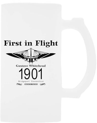 Whitehead Transparente Bierglas-Tasse Mit Henkel