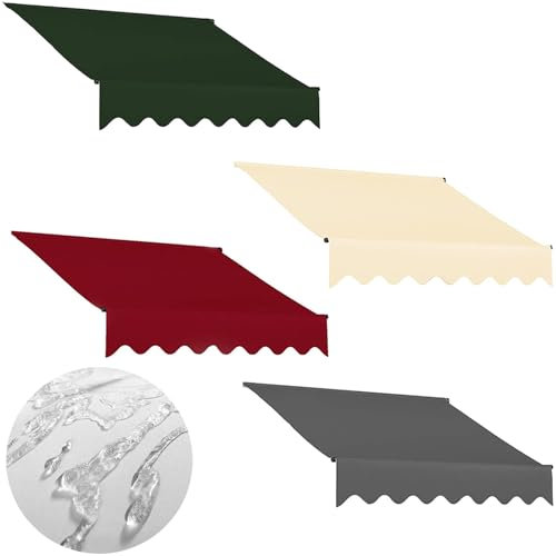 Tela De Repuestos For Toldos, Toldo Impermeable For Patio, Resistente A Los Rayos UV Y No Se Destiñe, Telas For Toldos, Toldo De Lona For Patio Terraza Jardín Ultravioleta, 2/3/4/5m(Beige,(8.2x6.5ft)2