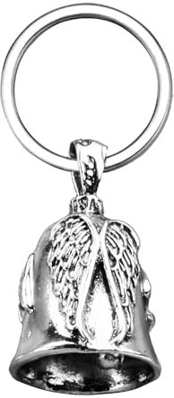 ZoeWei Schlüsselanhänger Motorrad Glöckchen, Geschenke für Männer Guardian Bell Motorrad Kleine Geschenke für Männer Vatertageschenke für Papa