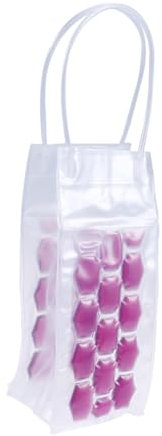 Ciieeo 3pezzi Borsa Refrigerante Per Vino Pvc Borsa Congelatrice Per Bottiglie Vino