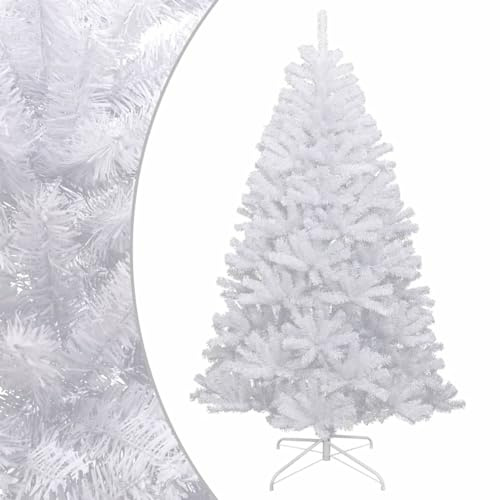 ShGaxin Árbol de Navidad Artificial con bisagras y Nieve flocada 120 cm, Christmas Tree Decorations, Abeto Artificial árbol, Arbol De Navidad 356772