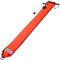 Orange Dive Marker Buoy, 6 Ft X 7 In With Reflective Strips And Inflation Valve For Scuba Diving Safety