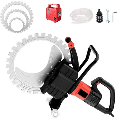 Einstellfreie Handkreissäge, Ausgestattet Mit 41 Cm + 52 Cm + 60 Cm Sägeblättern, Maximale Schnitttiefe Von 50 Cm, 90°-Schnitt Ohne Tote Winkel, Geeignet Zum Schneiden Von Böden Und Wänden