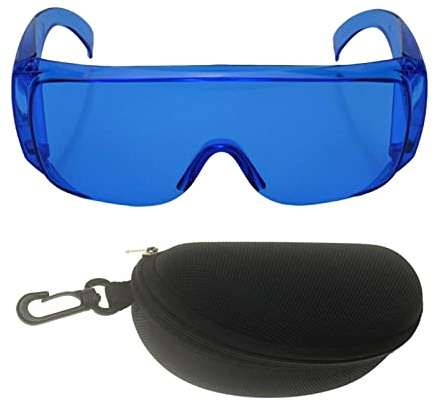 Golfball-Finder-Brillen-Werkzeug, blaue Gläser für Outdoor-Golf-Sport-Zubehör