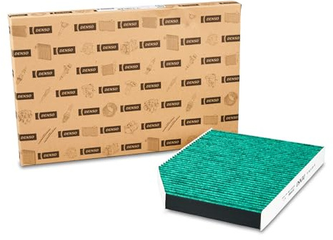 DENSO ClearAir+ Innenraumfilter (Teilenummer DCF838A) 5-lagige Filterung mit antibakteriellem Schutz, entfernt bis zu 99% aller Bakterien und Viren