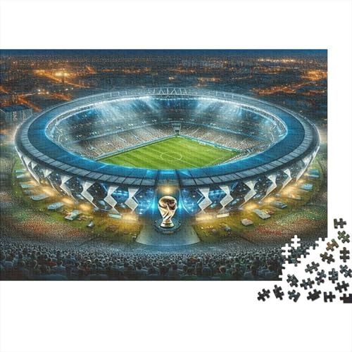 Stadium Night Lights 1000 Piece Jigsaw Puzzle Paper for Adults Jigsaw Puzzle for Family Relaxation Home Decor Gift 38x26cm/1000pcs