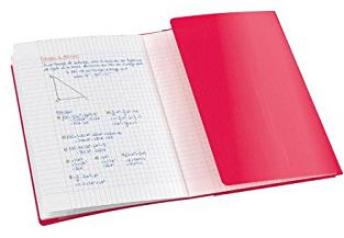 OXFORD Cahier EASYBOOK Agrafé, 24x32cm 96 pages 90g petits carreaux Couleurs aléatoires