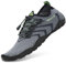 SAGUARO Barfussschuhe Frauen Outdoor Schwimmschuhe Herren Strand Aquaschuhe Damen Sommer Badeschuhe Männer Weiche Faltbar Neopren Surfschuhe, Reines Grau, 41 EU