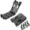 Nylon Belt Clip Outdoor Loops for Knife Kydex Sheath Holster Camping DIY Outdoor Tool Clip, Set of 2 (New type)