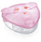 MAM Milk Box Boîte à lait en poudre, porte-lait en poudre, avec compartiments de 40 g, accessoire pour lait artificiel et suppléments, rose