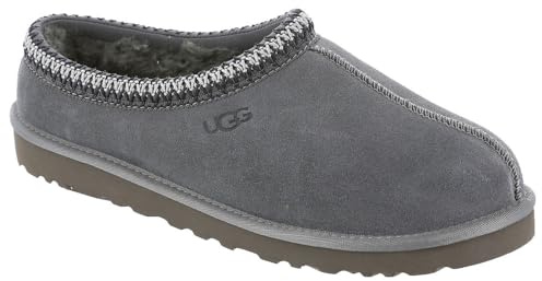 UGG Men's Tasman Slipper, Dark Grey, 12