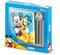 Micky Maus Pluto-Geschenkbox mit Notizbuch und Fashion Bleistift, Blau
