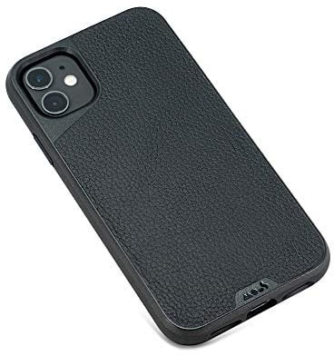 Mous for iPhone 11 Case - Limitless 3.0 - Black Leather - Protective iPhone 11 Case - Shockproof Phone Cover
