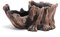 Zement Treibholz Pflanztöpfe Kreativer Tonkeramik-Blumentopf, Imitation Alter Baum-Wurzel-Entwurf, Wurzel, Die Fleischigen Blumentopf, Imitation Stump Log Beton Blume Sukkulenten Topf / Behälter (10)