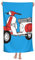 LOUJIN Strandtuch für Roller, Motorrad, Retro, Mikrofaser, saugfähig, großes Handtuch für Badezimmer, Strand, Reisen, 80 x 130 cm