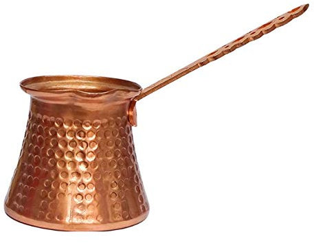 Tooteeru Coffee Pot 320Ml Turkish Coffee Maker Copper Handle