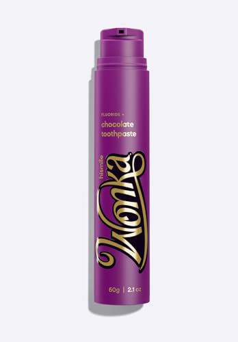 Hismile Wonka Dentifricio al cioccolato | Dentifricio aromatizzato | Dentifricio Hismile | Dentifricio al fluoro | Gusto cioccolato