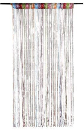 Baketron Multicolor Glitter String Beads Curtains Room Divider Tassel Beaded Door Curtains 100x200cm