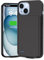 Wavypo Battery Case for iPhone 15, 6800mAh Portable Charging Case Rechargeable Battery Pack Slim Charger Compatible with iPhone 15 (6.1 inch) - Black