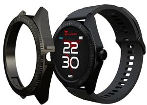 Techmade SmartWatch Rocks Black Nero Nero Diademita Gioielli e orologi Negozio online > Orologi da uomo > SmartWatch TM-ROCKS2-FBKG, Nero , Unisize