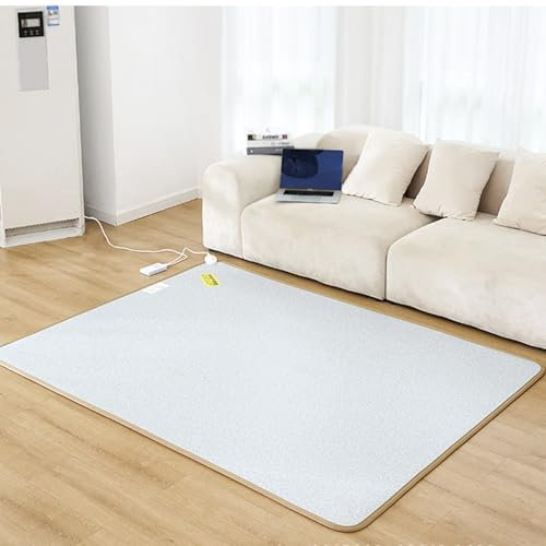 Beheizte Bodenmatte, Boden für Fuß, Winter elektrische Füße, Boden, für Büro zu Hause,W3.3XL4.9FT