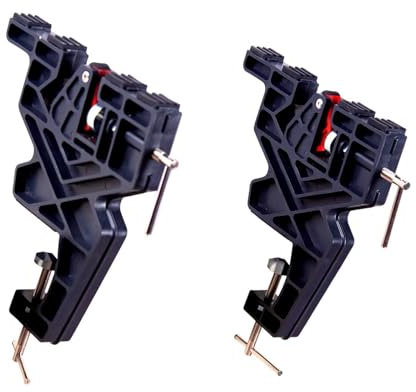 Harilla 2-teilige Ski- und Snowboard-Schraubstöcke, Tuning-Wachs, Ski-Schraubstöcke, Wachs-Reparaturwerkzeuge für Einzel- und Doppelbrett, leichte, Feste