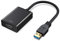 Cablelera USB zu HDMI Adapter, USB 3.0/2.0 zu HDMI Audio Video Adapter, HD 1080P Video Grafikkabel Konverter für PC, Laptop HDTV TV kompatibel mit Windows XP/10/8/7 (NO MAC & Vista)