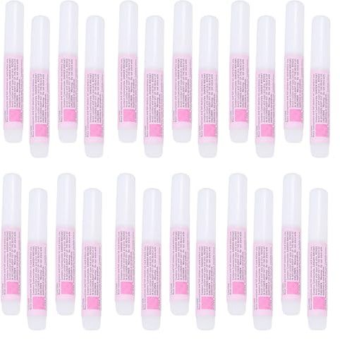 BESTOMZ Press on Nail Glue 25pcs Fast Drying Adhesive for Nails Suitable for Professional Art Salon and DIY