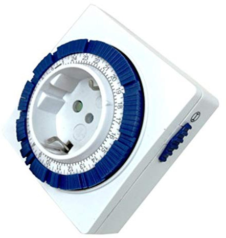 SILVER ELECTRONICS 49402 Programador analógico 24 Horas Compacto, Diario