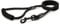 Bunty Nylon Rope Dog Lead with Clip - Extra-Strong Lead, Small, Medium & Large Dogs, Ergonomic Foam Grip - Dog Training Lead & Swivel Clip for Dog Collar - Large, Black 120cm