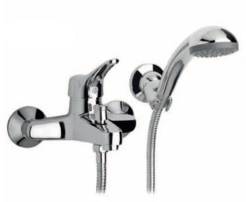 MISCELATORE MONOCOMANDO VASCA COMPLETO ARGO SERIE DERBY DBJ510/01