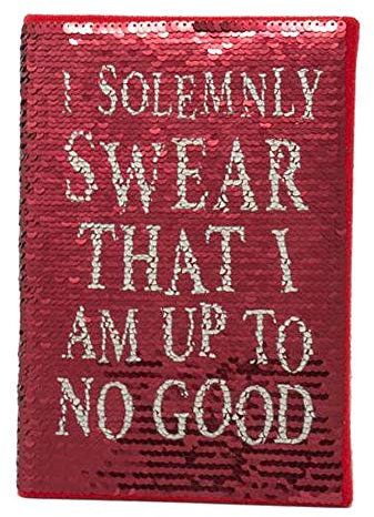 Genuine Harry Potter Marauders Map Sequin Flip A5 Premium Hardback Notebook Notebook Notebook Notebook