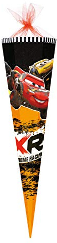 Schultüte / Zuckertüte / 85cm / eckig / Cars XRS Racing