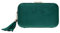 Santimon Cartera Mano Mujer Bolso Noche Clutch Cadena Bolso Ceremonia Boda Fiesta Verde