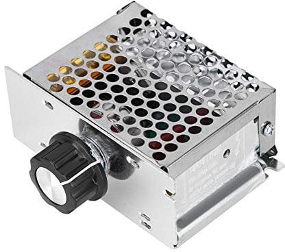 Yosoo Health Gear Variateur pour Moteur 220V, Régulateur de Tension AC 4000W, Variateur de Vitesse pour Moteur 220V Régulateur de Vitesse pour Moteur électrique Variateur
