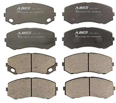 ABE C15047ABE Bremsbelagsatz Bremsbeläge Vorne Kompatibel mit MITSUBISHI Canter FB7, FB8, FE7, FE8 7.Generation
