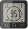 Wowlela Shower Clock Dusche Uhr Wasserdicht, Badezimmer Uhr Digital mit Saugnapf LCD Display Luftfeuchtigkeit Temperatur Wanduhren, Countdown Timer