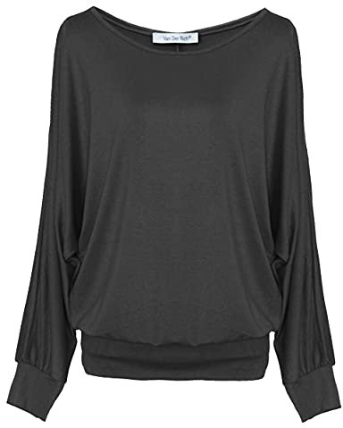 Van Der Rich ® - Oversized Pullover - Damen (ML-Schwarz, XL)