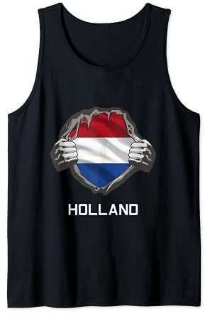 Holland Flag Football Fan Team Jersey Vlag Tank Top