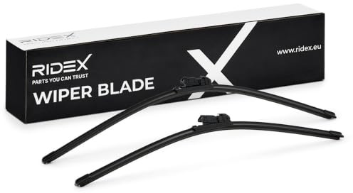 RIDEX Scheibenwischer Set Wischerblätter Satz mit Spoiler Vorne Länge 1: 700mm Länge 2: 600mm Flachbalkenwischblatt Kompatibel mit OPEL Astra J Sports Tourer P10 298W0367