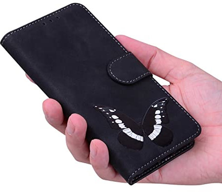 TIANCI Cover per Realme 7 Pro, Farfalla Dipinta, Stile Semplice Case, Slot per Schede Portafoglio Cover Flip Protection Custodia per Realme 7 Pro Cover