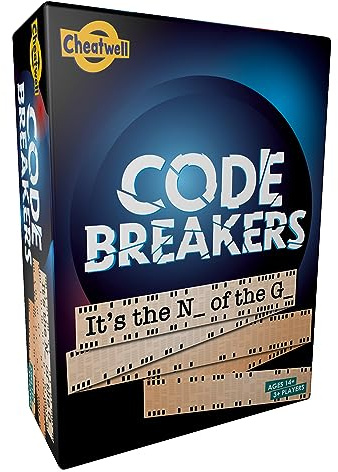 Cheatwell Games Code Breakers Wortspiel Party lösen Puzzle Crack The Code über 500 Zahlen ab 14+ Jahren 3 Spieler Das ist die N___ des G___